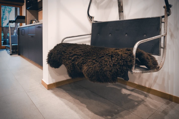 Sheepskin – natural brown