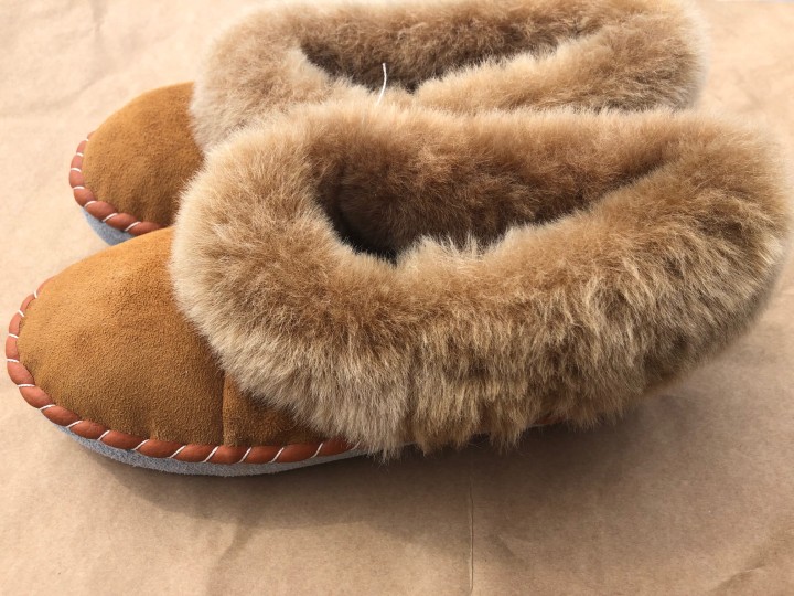 Handmade regional slippers
