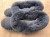 Sheepskin slippers – regional handmade slippers – grey