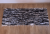 Rug / chair throw, woven, dark