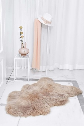 Skóra owcza - beżowa