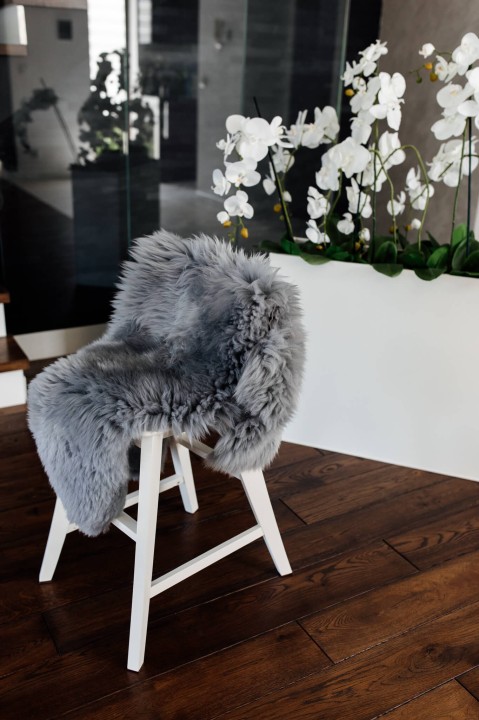 Skóra owcza - Szara