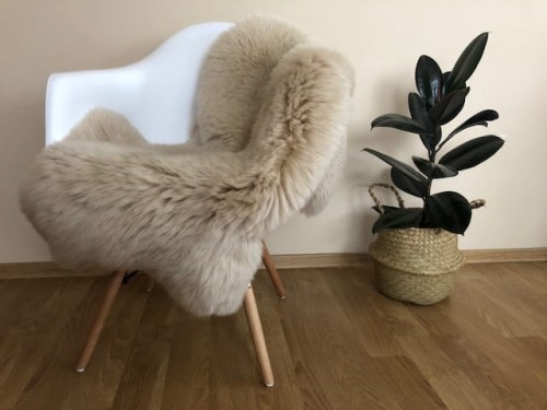 Skóra owcza - beżowa