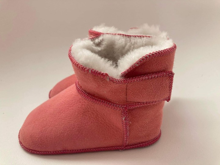 Buciki dziecięce - róż