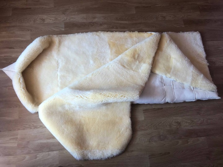 śpiwór ze skóry owczej leczniczej relugan