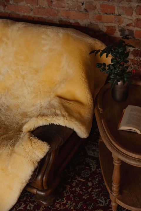 śpiwór dla dorosłych ze skóry merynos leczniczej