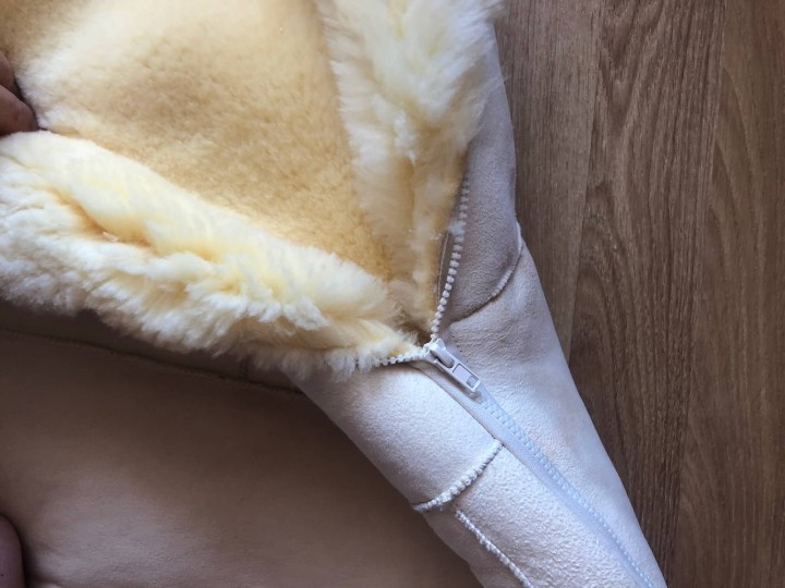 śpiwór ze skóry owczej leczniczej relugan